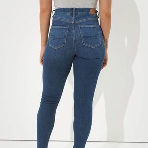 AEO curvy hi-rise jegging size 10 SHORT length